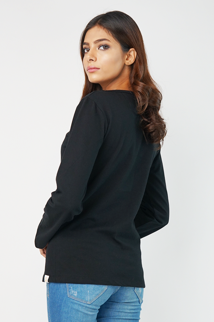 Midnight Boat Neck T-Shirt
