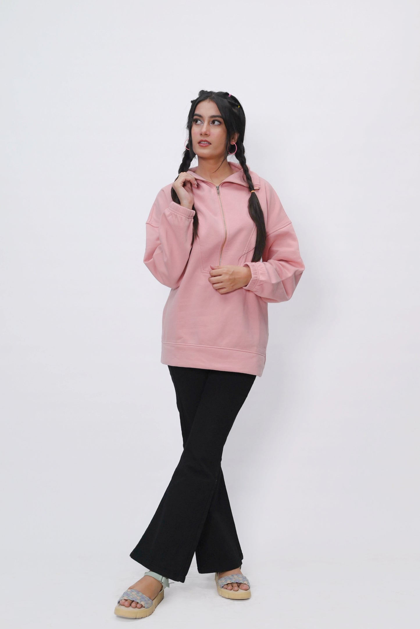 HOODLESS ZIPPER WITHOUT HOOD