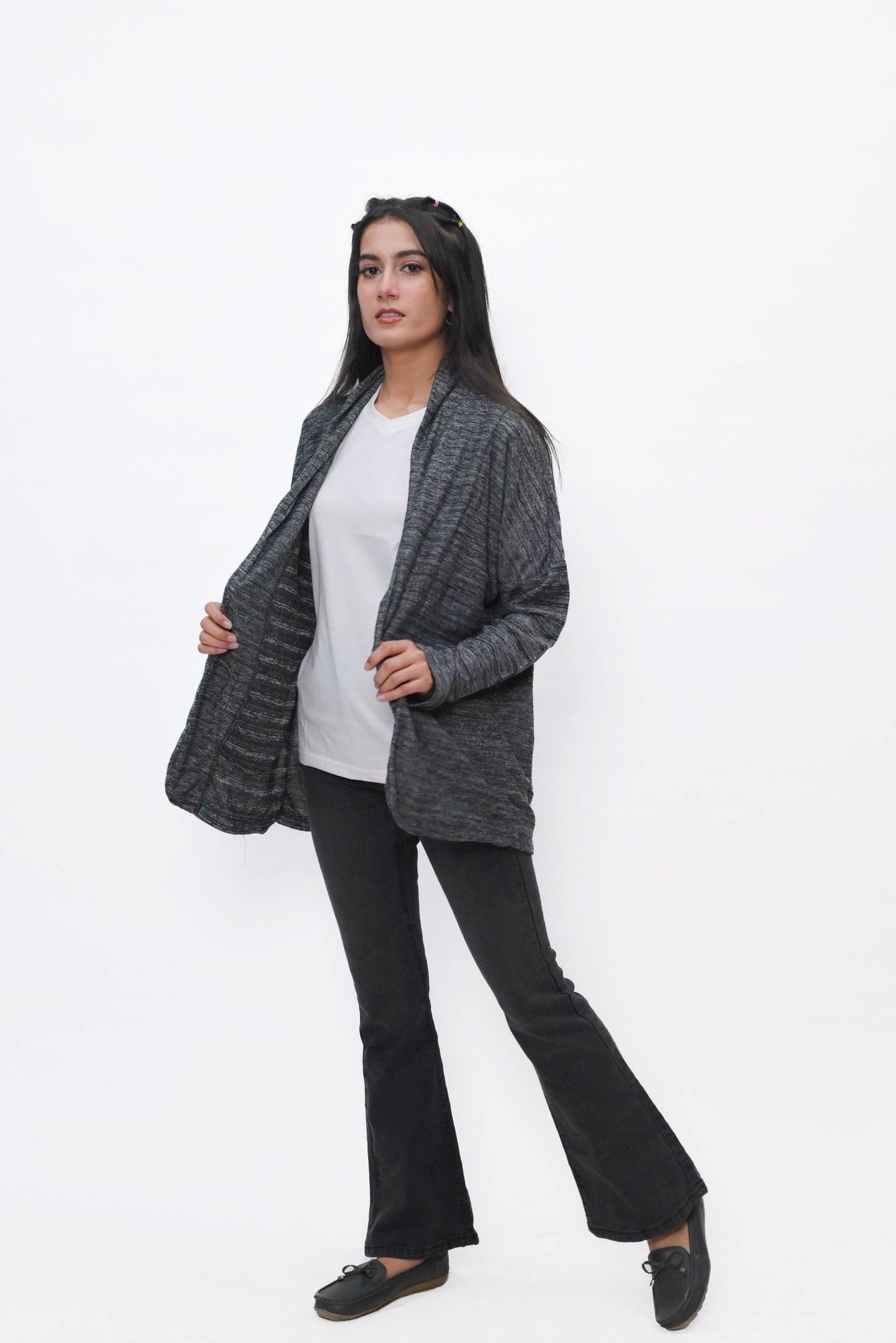 Long Women Open Coat
