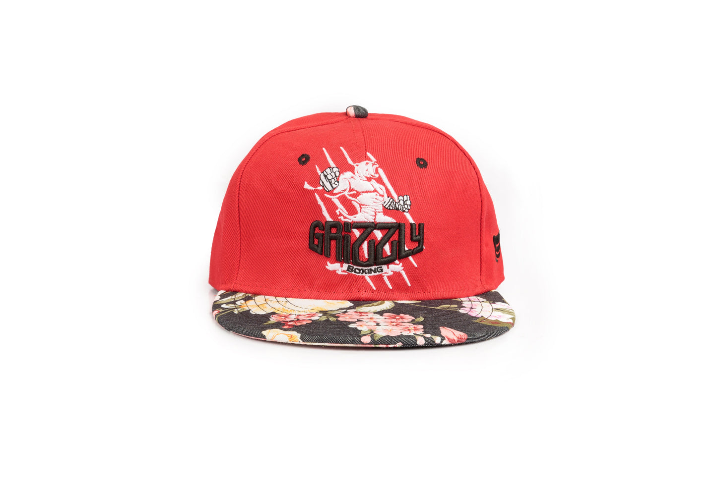 Grizzly In Red Cap