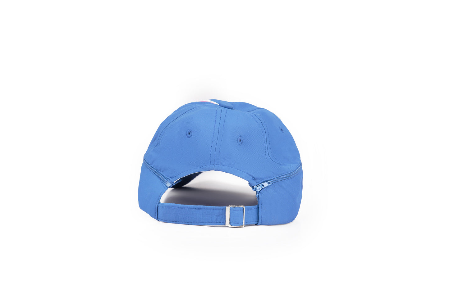 Blue with zipper Cap