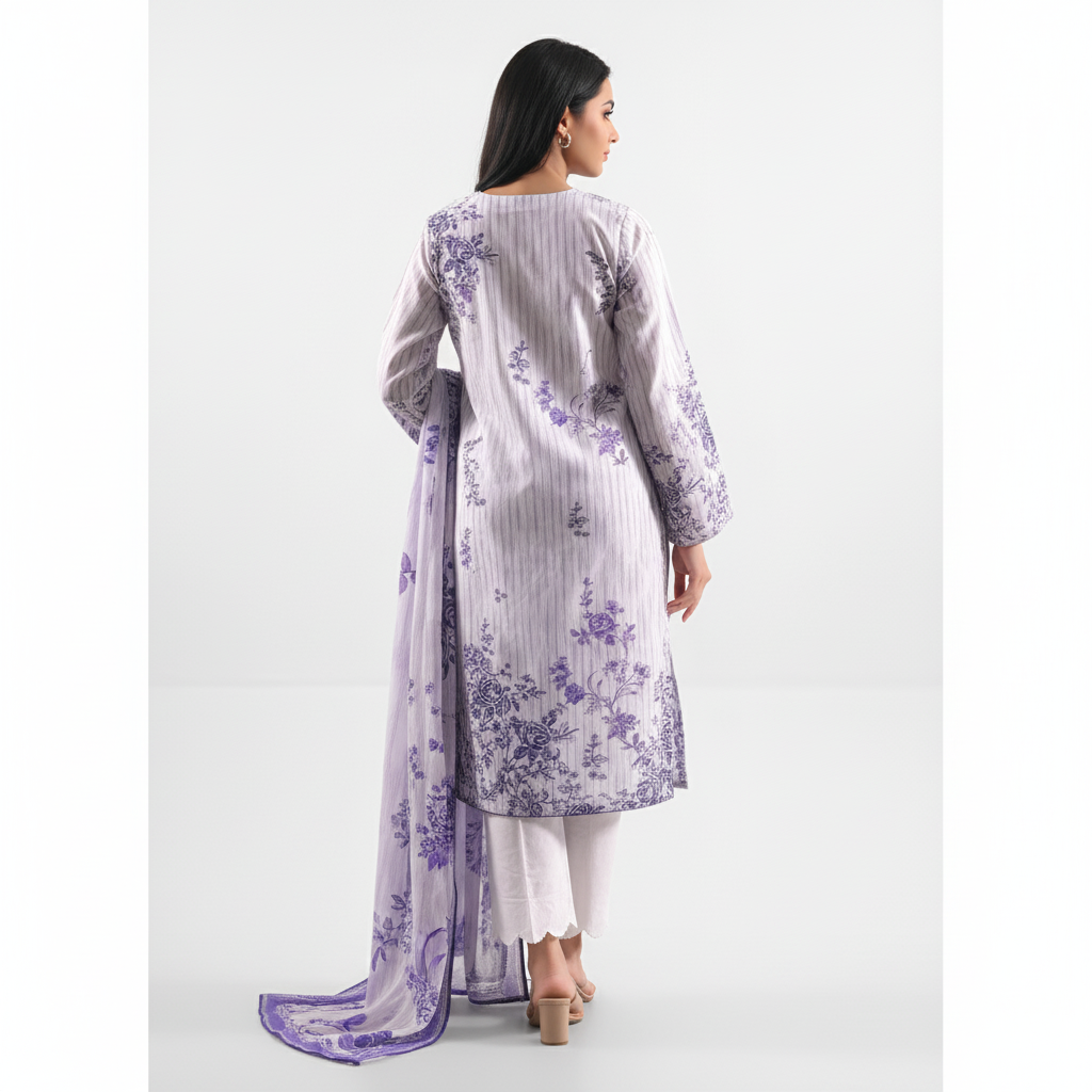 Saya Impressions – 3 Piece Printed Lawn Suit