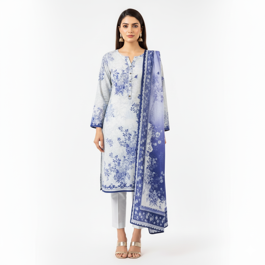 Saya Impressions – 3 Piece Printed Lawn Suit