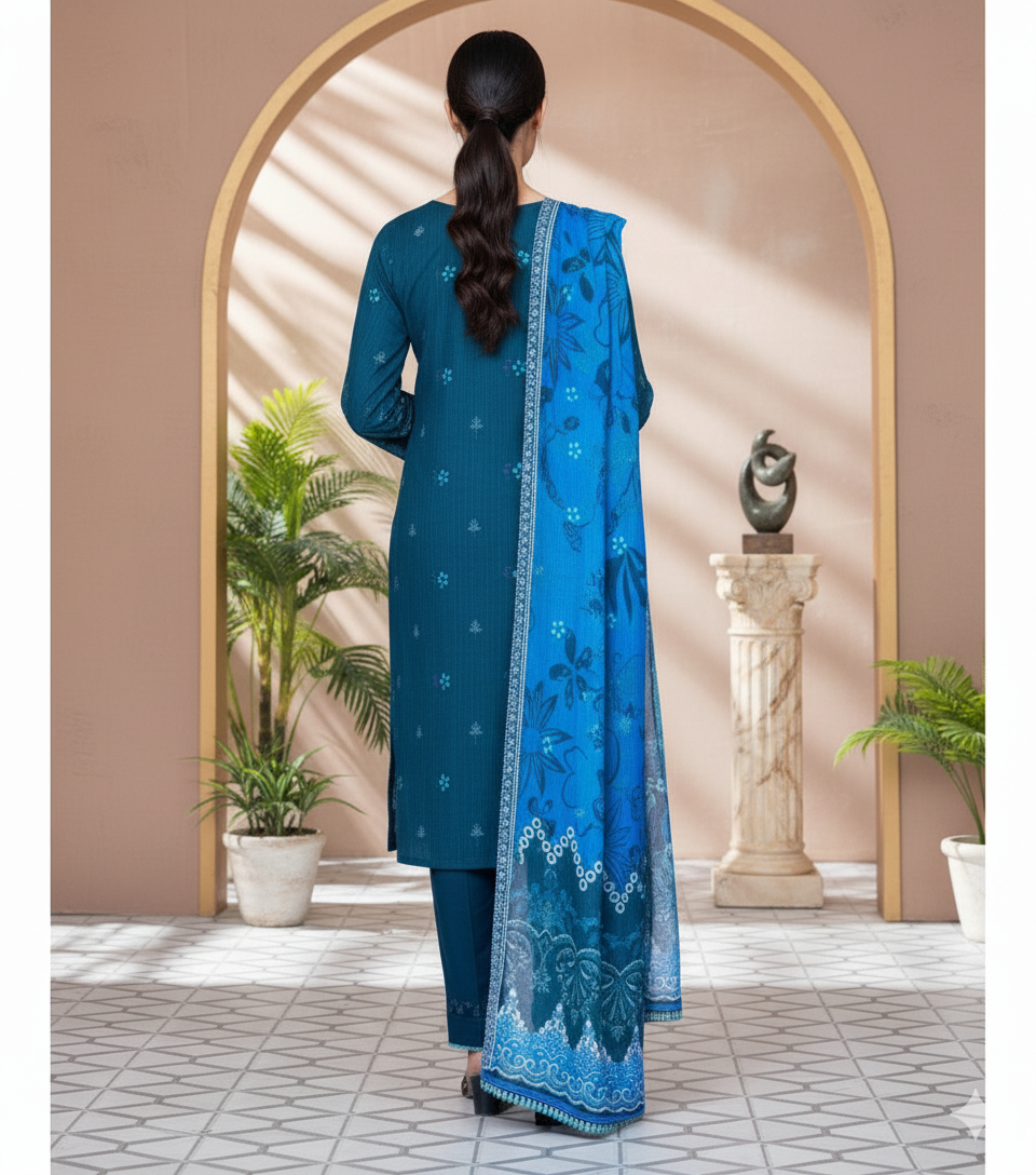Hareem by G.F – Stitched 3 Piece Suit