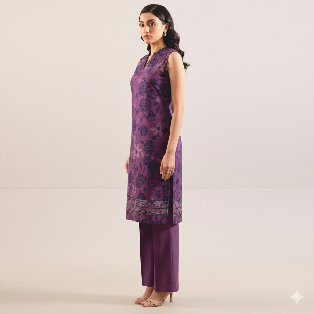 Saya Flora Impressions – 3 Piece Printed Lawn Suit