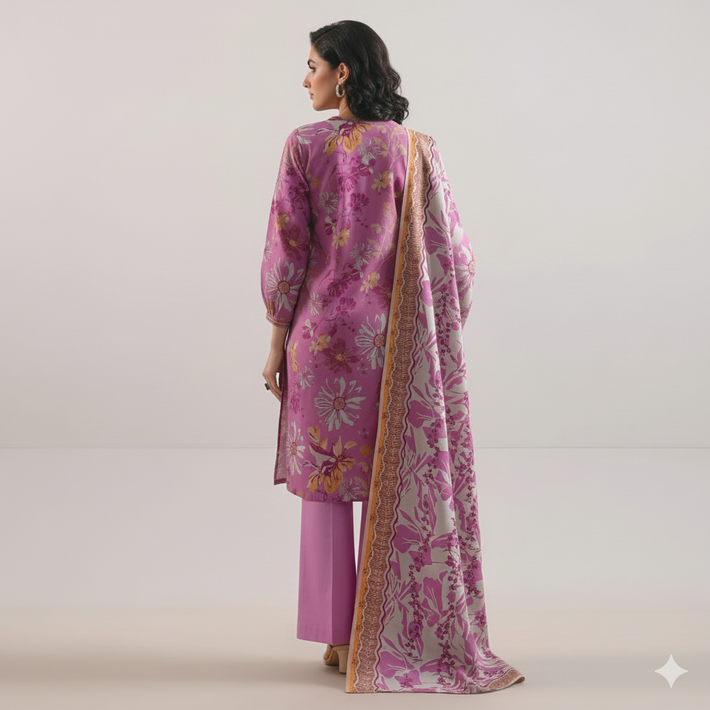 Saya Impressions – 3 Piece Printed Lawn Suit