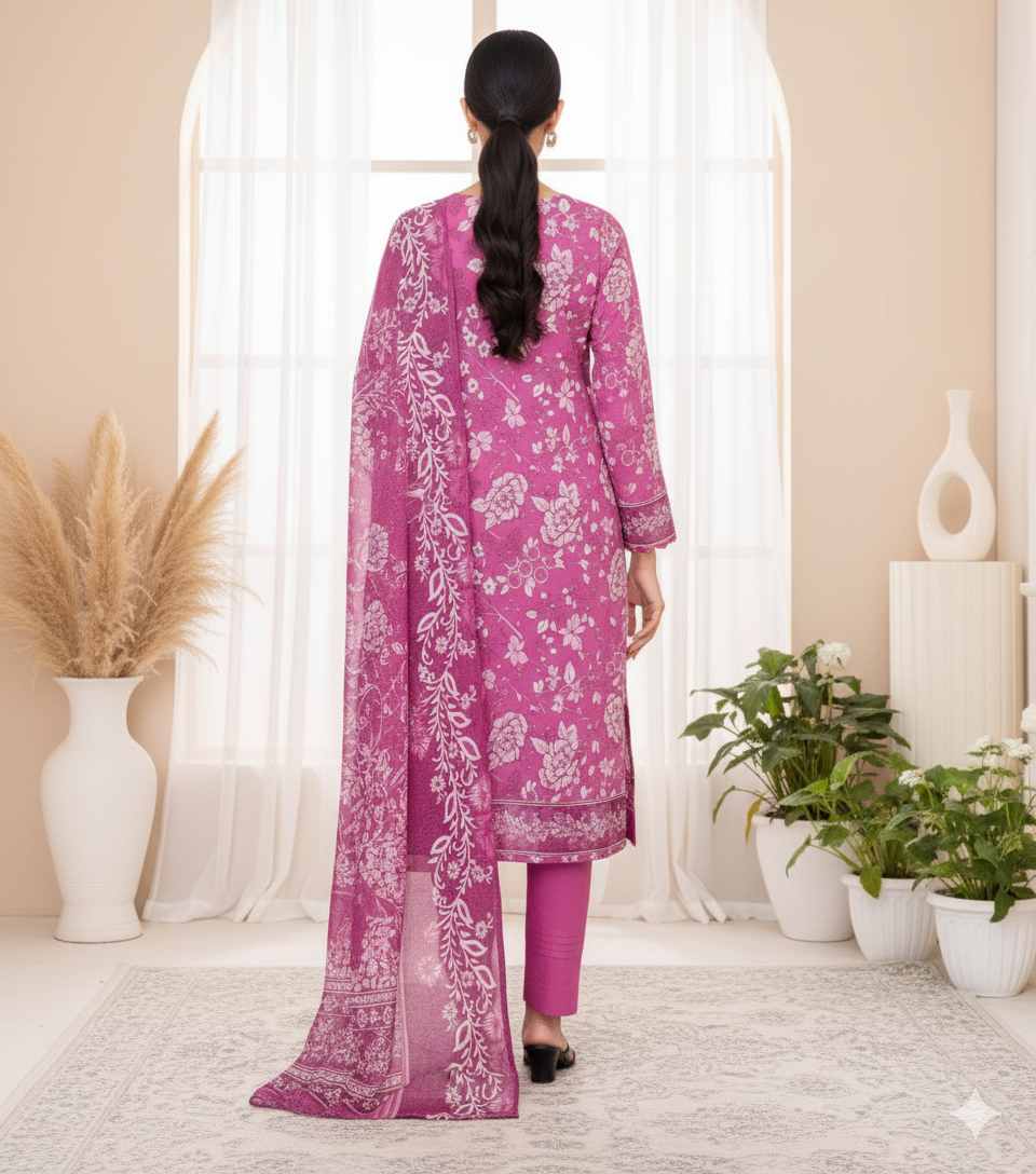Hareem by G.F – Stitched 3 Piece Suit