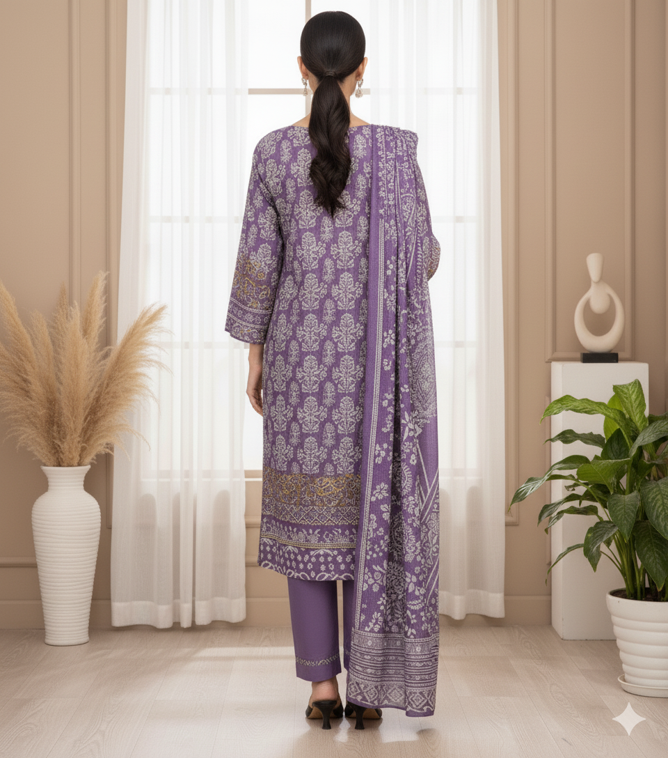 Hareem by G.F – Stitched 3 Piece Suit