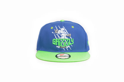 Grizzly Green & Blue Caps