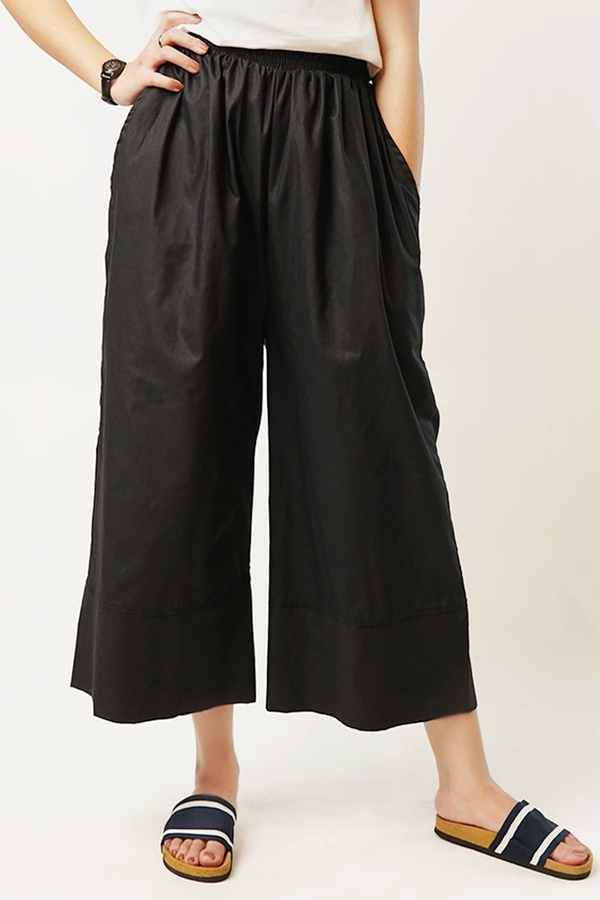 Raven Culottes Capri