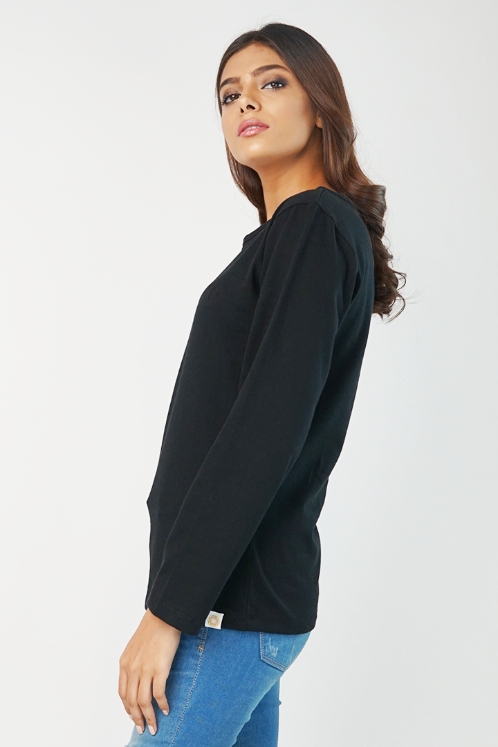 Midnight Boat Neck T-Shirt