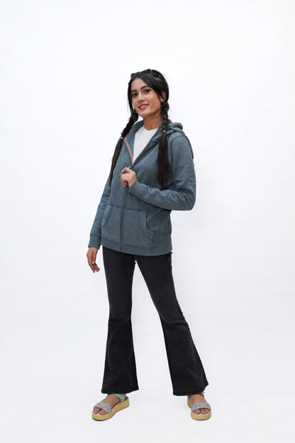WARM HOODIE ZIPPER