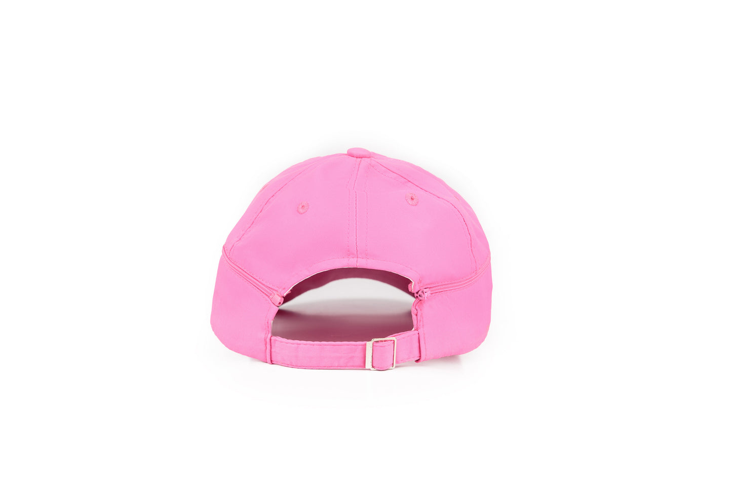 Pink	zipper Cap