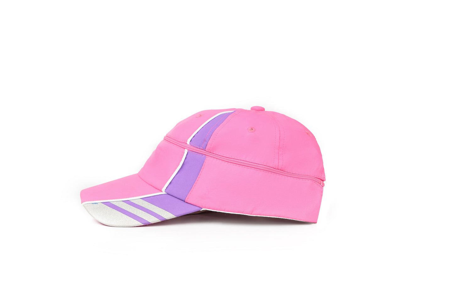 Pink	zipper Cap