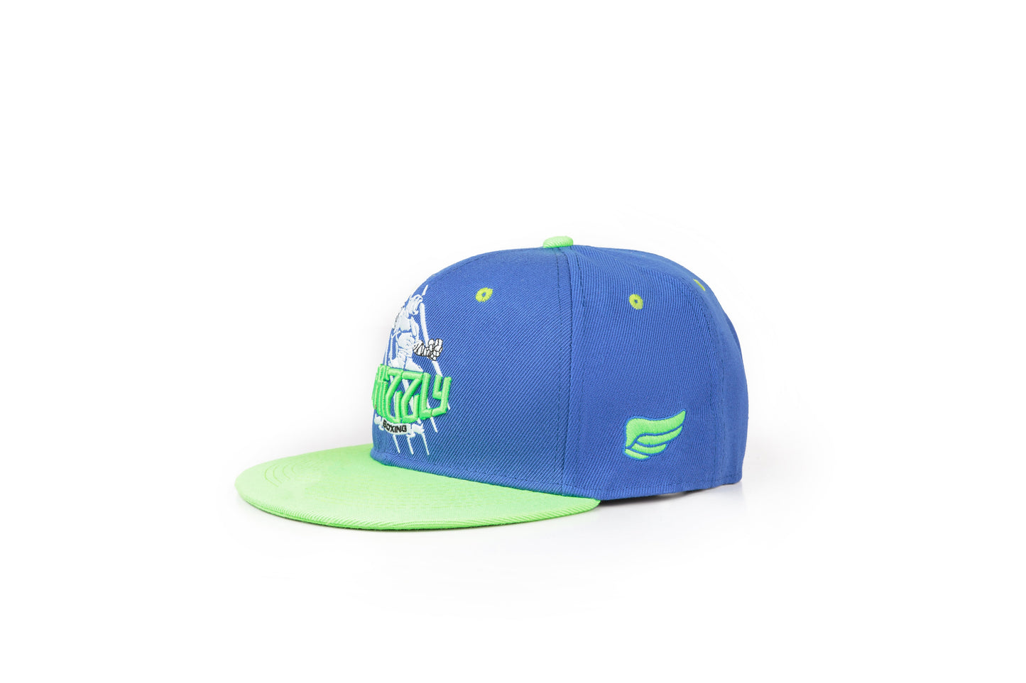 Grizzly Green & Blue Caps
