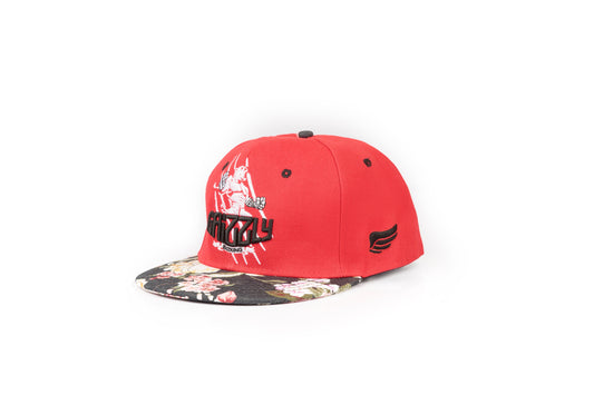 Grizzly In Red Cap