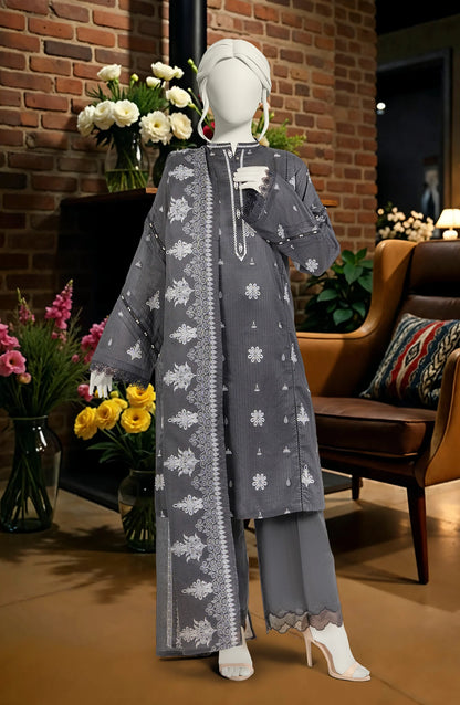 Unstitched 3 Pcs MTJ 2