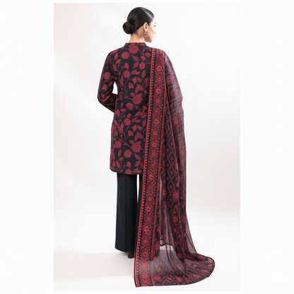 Saya 3 Piece Premium Printed Lawn Suit