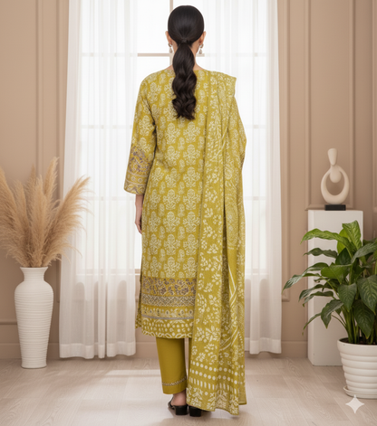 Hareem by G.F – Stitched 3 Piece Suit