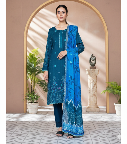 Hareem by G.F – Stitched 3 Piece Suit