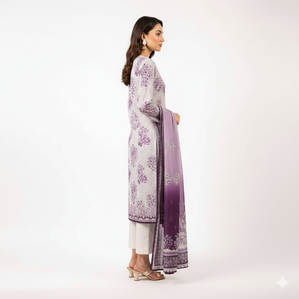 Saya  Impressions – 3 Piece Printed Lawn Suit