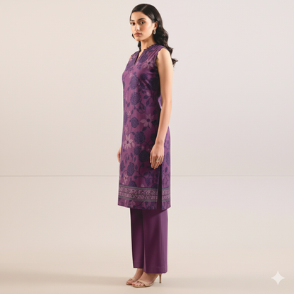 Saya Flora Impressions – 3 Piece Printed Lawn Suit