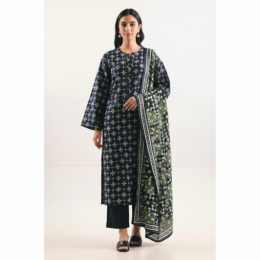 Saya Flora Impressions – 3 Piece Printed Lawn Suit
