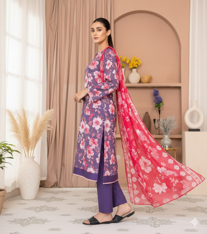 Hareem by G.F – Stitched 3 Piece Suit
