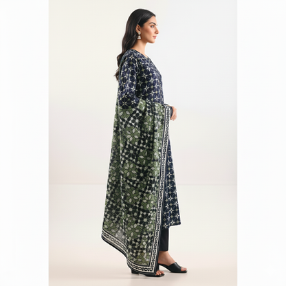 Saya Flora Impressions – 3 Piece Printed Lawn Suit